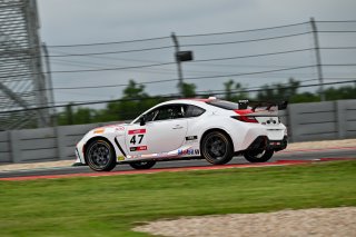 #47 Toyota GR86 of Ayden Kirk, TechSport Racing, Toyota GR Cup North America, SRO America,  Circuit of the Americas, Austin, TX, May 17-19, 2024
 | Fred Hardy | www.FredHardyPhoto.com for SRO America ©2024