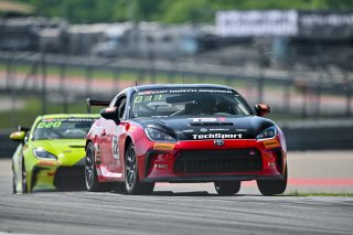 #22 Toyota GR86 of Devin Anderson, TechSport Racing, Toyota GR Cup North America, SRO America,  Circuit of the Americas, Austin, TX, May 17-19, 2024
 | Fred Hardy | www.FredHardyPhoto.com for SRO America ©2024