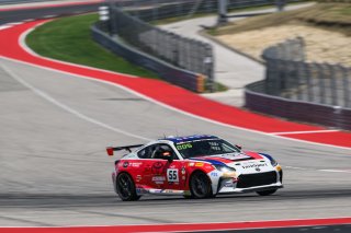 #55  Toyota GR86 of Spike Kohlbecker, TechSport Racing, Toyota GR Cup North America, SRO America,  Circuit of the Americas, Austin, TX, May 17-19, 2024
 | Fred Hardy | www.FredHardyPhoto.com for SRO America ©2024
