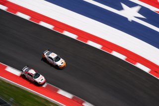 #75 Toyota GR86 of Miki Onaga, Hattori Motorsports, #31 Toyota GR86 of Luke Rumburg, RVA Graphics Motorsports by Speed Syndicate, Toyota GR Cup North America, SRO America,  Circuit of the Americas, Austin, TX, May 17-19, 2024
 | Fred Hardy | www.FredHardyPhoto.com for SRO America ©2024