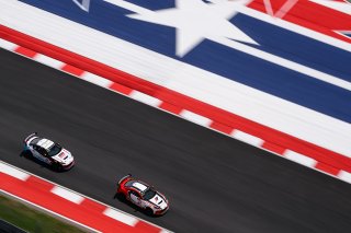 #14 Toyota GR86 of Alex Garcia, Skip Barber Racing, #34 Toyota GR86 of Braydon Arthur, JMF Motorsports, Toyota GR Cup North America, SRO America,  Circuit of the Americas, Austin, TX, May 17-19, 2024
 | Fred Hardy | www.FredHardyPhoto.com for SRO America ©2024