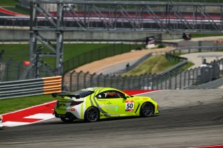 #50 Toyota GR86 of Casey Mashore, Mashore Autobody, Toyota GR Cup North America, SRO America,  Circuit of the Americas, Austin, TX, May 17-19, 2024
 | Fred Hardy | www.FredHardyPhoto.com for SRO America ©2024