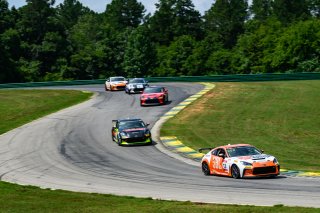 #13 Toyota GR86 of Westin Workman, Copeland Motorsports, Toyota GR Cup North America, SRO America, &nbsp;Virginia International Raceway, Alton, VA  July 18-21, 2024
 | Fred Hardy | www.FredHardyPhoto.com for SRO America &copy;2024