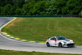 #71 Toyota GR86 of Christian Weir, TechSport Racing, Toyota GR Cup North America, SRO America,  Virginia International Raceway, Alton, VA  July 18-21, 2024
 | Fred Hardy | www.FredHardyPhoto.com for SRO America ©2024
