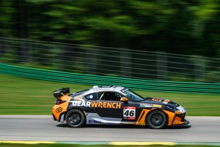 #46 Toyota GR86 of Lucas Weisenberg, Lucas Racing, Toyota GR Cup North America, SRO America, &nbsp;Virginia International Raceway, Alton, VA  July 18-21, 2024
 | Fred Hardy | www.FredHardyPhoto.com for SRO America &copy;2024