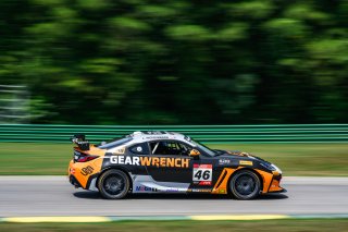 #46 Toyota GR86 of Lucas Weisenberg, Lucas Racing, Toyota GR Cup North America, SRO America, &nbsp;Virginia International Raceway, Alton, VA  July 18-21, 2024
 | Fred Hardy | www.FredHardyPhoto.com for SRO America &copy;2024