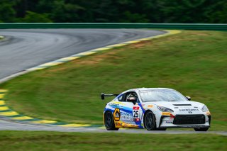 #25 Toyota GR86 of Alfonso Diaz, TechSport Racing, Toyota GR Cup North America, SRO America,  Virginia International Raceway, Alton, VA  July 18-21, 2024
 | Fred Hardy | www.FredHardyPhoto.com for SRO America ©2024