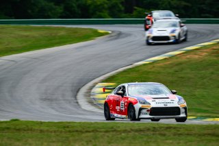 #55  Toyota GR86 of Spike Kohlbecker, TechSport Racing, Toyota GR Cup North America, SRO America,  Virginia International Raceway, Alton, VA  July 18-21, 2024
 | Fred Hardy | www.FredHardyPhoto.com for SRO America ©2024
