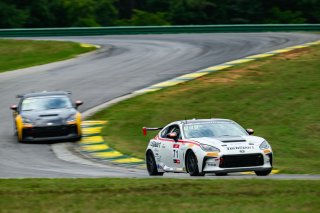 #71 Toyota GR86 of Christian Weir, TechSport Racing, Toyota GR Cup North America, SRO America,  Virginia International Raceway, Alton, VA  July 18-21, 2024
 | Fred Hardy | www.FredHardyPhoto.com for SRO America ©2024