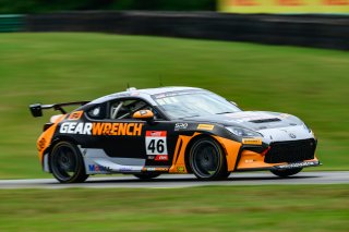#46 Toyota GR86 of Lucas Weisenberg, Lucas Racing, Toyota GR Cup North America, SRO America, &nbsp;Virginia International Raceway, Alton, VA  July 18-21, 2024
 | Fred Hardy | www.FredHardyPhoto.com for SRO America &copy;2024