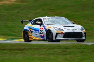 #25 Toyota GR86 of Alfonso Diaz, TechSport Racing, Toyota GR Cup North America, SRO America,  Virginia International Raceway, Alton, VA  July 18-21, 2024
 | Fred Hardy | www.FredHardyPhoto.com for SRO America ©2024