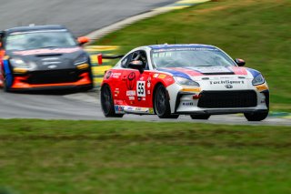 #55  Toyota GR86 of Spike Kohlbecker, TechSport Racing, Toyota GR Cup North America, SRO America,  Virginia International Raceway, Alton, VA  July 18-21, 2024
 | Fred Hardy | www.FredHardyPhoto.com for SRO America ©2024
