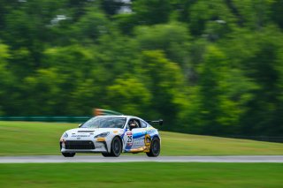 #25 Toyota GR86 of Alfonso Diaz, TechSport Racing, Toyota GR Cup North America, SRO America,  Virginia International Raceway, Alton, VA  July 18-21, 2024
 | Fred Hardy | www.FredHardyPhoto.com for SRO America ©2024