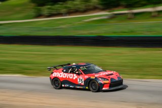 #76&nbsp; Toyota GR86 of Steven Clemons, BSI Racing, Toyota GR Cup North America, SRO America, &nbsp;Virginia International Raceway, Alton, VA  July 18-21, 2024
 | Fred Hardy | www.FredHardyPhoto.com for SRO America &copy;2024