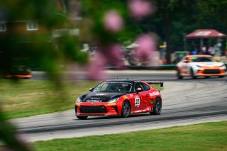 #22 Toyota GR86 of Devin Anderson, TechSport Racing, Toyota GR Cup North America, SRO America,  Virginia International Raceway, Alton, VA  July 18-21, 2024
 | Fred Hardy | www.FredHardyPhoto.com for SRO America ©2024