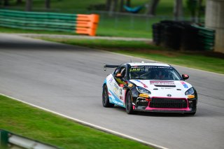 #14 Toyota GR86 of Alex Garcia, Skip Barber Racing, Toyota GR Cup North America, SRO America,  Virginia International Raceway, Alton, VA  July 18-21, 2024
 | Fred Hardy | www.FredHardyPhoto.com for SRO America ©2024