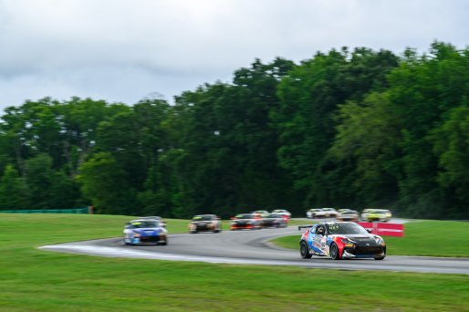 #80 Toyota GR86 of Tyler Wettengel, Nitro Motorsports, Toyota GR Cup North America, SRO America, &nbsp;Virginia International Raceway, Alton, VA  July 18-21, 2024
 | Fred Hardy | www.FredHardyPhoto.com for SRO America &copy;2024