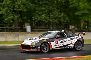 #61 Toyota GR86 of James Klimas, Skip Barber Racing, Toyota GR Cup North America, SRO America, &nbsp;Road America, Elkhart Lake, WI  August 15-18, 2024
 | Fred Hardy | www.FredHardyPhoto.com for SRO America &copy;2024