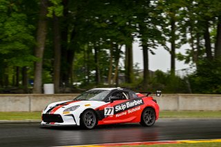 #77 Toyota GR86 of William Lambros, Skip Barber Racing, Toyota GR Cup North America, SRO America, &nbsp;Road America, Elkhart Lake, WI  August 15-18, 2024
 | Fred Hardy | www.FredHardyPhoto.com for SRO America &copy;2024