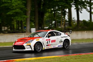 #47 Toyota GR86 of Ethan Goulart, TechSport Racing, Toyota GR Cup North America, SRO America,  Road America, Elkhart Lake, WI  August 15-18, 2024
 | Fred Hardy | www.FredHardyPhoto.com for SRO America ©2024