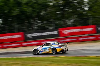 #25 Toyota GR86 of Alfonso Diaz, TechSport Racing, Toyota GR Cup North America, SRO America,  Road America, Elkhart Lake, WI  August 15-18, 2024
 | Fred Hardy | www.FredHardyPhoto.com for SRO America ©2024