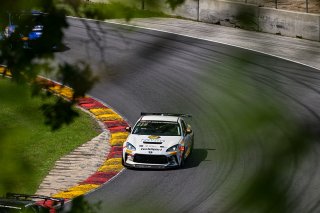 #25 Toyota GR86 of Alfonso Diaz, TechSport Racing, Toyota GR Cup North America, SRO America,  Road America, Elkhart Lake, WI  August 15-18, 2024
 | Fred Hardy | www.FredHardyPhoto.com for SRO America ©2024