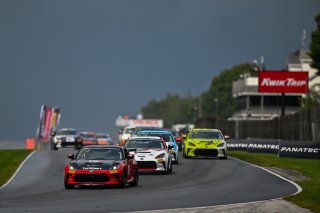#22 Toyota GR86 of Devin Anderson, TechSport Racing, Toyota GR Cup North America, SRO America,  Road America, Elkhart Lake, WI  August 15-18, 2024
 | Fred Hardy | www.FredHardyPhoto.com for SRO America ©2024