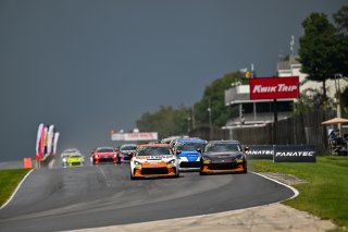 #13 Toyota GR86 of Westin Workman, Copeland Motorsports, Toyota GR Cup North America, SRO America, &nbsp;Road America, Elkhart Lake, WI  August 15-18, 2024 #5 Toyota GR86 of Gresham Wagner, &nbsp; SRO America, 2024
 | Fred Hardy | www.FredHardyPhoto.com for SRO America &copy;2024