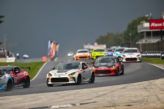 #71 Toyota GR86 of Christian Weir, TechSport Racing, Toyota GR Cup North America, SRO America,  Road America, Elkhart Lake, WI  August 15-18, 2024
 | Fred Hardy | www.FredHardyPhoto.com for SRO America ©2024