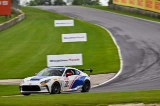 #20 Toyota GR86 of Ramon Llanos, Eagles Canyon Racing powered by Fast Track, Toyota GR Cup North America, SRO America, &nbsp;Road America, Elkhart Lake, WI  August 15-18, 2024
 | Fred Hardy | www.FredHardyPhoto.com for SRO America &copy;2024