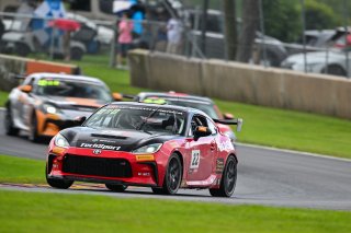 #22 Toyota GR86 of Devin Anderson, TechSport Racing, Toyota GR Cup North America, SRO America,  Road America, Elkhart Lake, WI  August 15-18, 2024
 | Fred Hardy | www.FredHardyPhoto.com for SRO America ©2024