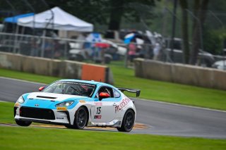 #15 Toyota GR86 of Bennett Muldoon, Bennett Motorsports, Toyota GR Cup North America, SRO America, &nbsp;Road America, Elkhart Lake, WI  August 15-18, 2024
 | Fred Hardy | www.FredHardyPhoto.com for SRO America &copy;2024