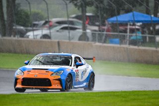 #86 Toyota GR86 of Andrew Gilleland, Eagles Canyon Racing powered by Fast Track, Toyota GR Cup North America, SRO America, &nbsp;Road America, Elkhart Lake, WI  August 15-18, 2024
 | Fred Hardy | www.FredHardyPhoto.com for SRO America &copy;2024
