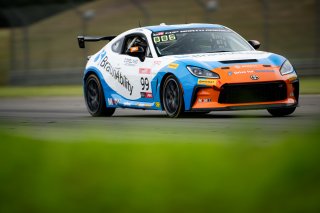 #99 Toyota GR86 of Jaxon Bell, 2024, AL September 6-8, Barber Motorsport Park, Birmingham, Copeland Motorsports, SRO America, Toyota GR Cup North America
 | Fred Hardy | www.FredHardyPhoto.com for SRO America &copy;2024