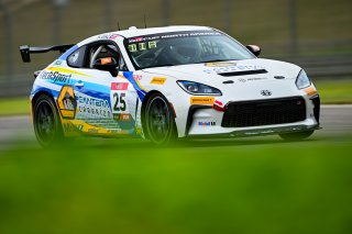 #25 Toyota GR86 of Alfonso Diaz, 2024, AL September 6-8, Birmingham, SRO America, TechSport Racing, Toyota GR Cup North America,  Barber Motorsport Park
 | Fred Hardy | www.FredHardyPhoto.com for SRO America ©2024