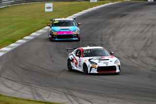 #17 Toyota GR86 of Miles Hewitt, 2024, AL September 6-8, BSI Racing, Birmingham, SRO America, Toyota GR Cup North America,  Barber Motorsport Park
 | Fred Hardy | www.FredHardyPhoto.com for SRO America ©2024