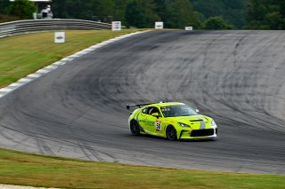 #50 Toyota GR86 of Casey Mashore, 2024, AL September 6-8, Birmingham, Mashore Autobody, SRO America, Toyota GR Cup North America,  Barber Motorsport Park
 | Fred Hardy | www.FredHardyPhoto.com for SRO America ©2024