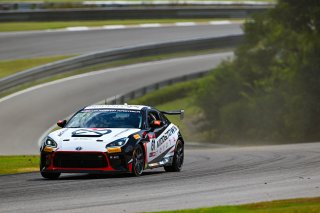 #61 Toyota GR86 of James Klimas, 2024, AL September 6-8, Birmingham, SRO America, Skip Barber Racing, Toyota GR Cup North America, &nbsp;Barber Motorsport Park
 | Fred Hardy | www.FredHardyPhoto.com for SRO America &copy;2024