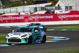 #29 Toyota GR86 of Cody Jones, Eagles Canyon Racing powered by Fast Track, Toyota GR Cup North America, SRO America, &nbsp;Indianapolis Motor Speedway, Indianapolis, IN October 3-6
 | Fred Hardy | www.FredHardyPhoto.com for SRO &copy;2024