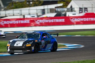#39 Toyota GR86 of Maximilian Hewitt, BSI Racing, Toyota GR Cup North America, SRO America, &nbsp;Indianapolis Motor Speedway, Indianapolis, IN October 3-6
 | Fred Hardy | www.FredHardyPhoto.com for SRO &copy;2024