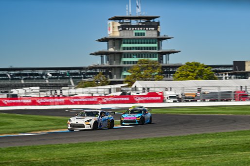 #25 Toyota GR86 of Alfonso Diaz, TechSport Racing, Toyota GR Cup North America, SRO America,  Indianapolis Motor Speedway, Indianapolis, IN October 3-6
 | Fred Hardy | www.FredHardyPhoto.com for SRO ©2024
