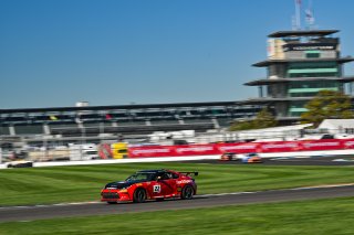 #22 Toyota GR86 of Devin Anderson, TechSport Racing, Toyota GR Cup North America, SRO America,  Indianapolis Motor Speedway, Indianapolis, IN October 3-6
 | Fred Hardy | www.FredHardyPhoto.com for SRO ©2024