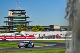 #14 Toyota GR86 of Alex Garcia, Skip Barber Racing, Toyota GR Cup North America, SRO America, &nbsp;Indianapolis Motor Speedway, Indianapolis, IN October 3-6
 | Fred Hardy | www.FredHardyPhoto.com for SRO &copy;2024