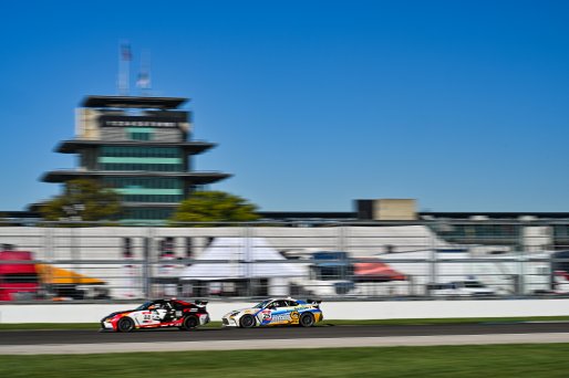 #25 Toyota GR86 of Alfonso Diaz, TechSport Racing, Toyota GR Cup North America, SRO America,  Indianapolis Motor Speedway, Indianapolis, IN October 3-6
 | Fred Hardy | www.FredHardyPhoto.com for SRO ©2024
