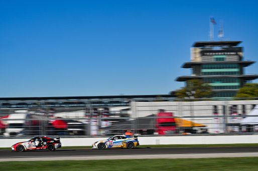#25 Toyota GR86 of Alfonso Diaz, TechSport Racing, Toyota GR Cup North America, SRO America,  Indianapolis Motor Speedway, Indianapolis, IN October 3-6
 | Fred Hardy | www.FredHardyPhoto.com for SRO ©2024