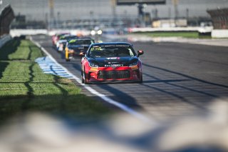 #22 Toyota GR86 of Devin Anderson, TechSport Racing, Toyota GR Cup North America, SRO America,  Indianapolis Motor Speedway, Indianapolis, IN October 3-6
 | Fred Hardy | www.FredHardyPhoto.com for SRO ©2024