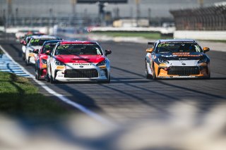 #22 Toyota GR86 of Devin Anderson, TechSport Racing, Toyota GR Cup North America, SRO America,  Indianapolis Motor Speedway, Indianapolis, IN October 3-6
 | Fred Hardy | www.FredHardyPhoto.com for SRO ©2024