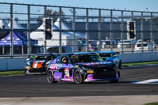 #21 Toyota GR86 of Ford Koch, Eagles Canyon Racing powered by Fast Track, Toyota GR Cup North America, SRO America, &nbsp;Indianapolis Motor Speedway, Indianapolis, IN October 3-6
 | Fred Hardy | www.FredHardyPhoto.com for SRO &copy;2024