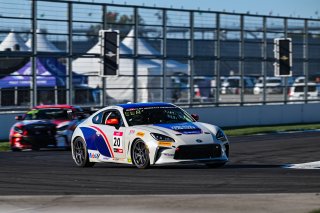 #20 Toyota GR86 of Ramon Llanos, Eagles Canyon Racing powered by Fast Track, Toyota GR Cup North America, SRO America, &nbsp;Indianapolis Motor Speedway, Indianapolis, IN October 3-6
 | Fred Hardy | www.FredHardyPhoto.com for SRO &copy;2024
