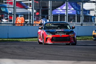 #22 Toyota GR86 of Devin Anderson, TechSport Racing, Toyota GR Cup North America, SRO America,  Indianapolis Motor Speedway, Indianapolis, IN October 3-6
 | Fred Hardy | www.FredHardyPhoto.com for SRO ©2024